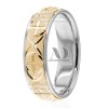 Two Tone Religious Wedding Bands