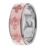 Multi Tone Religious Wedding Ring