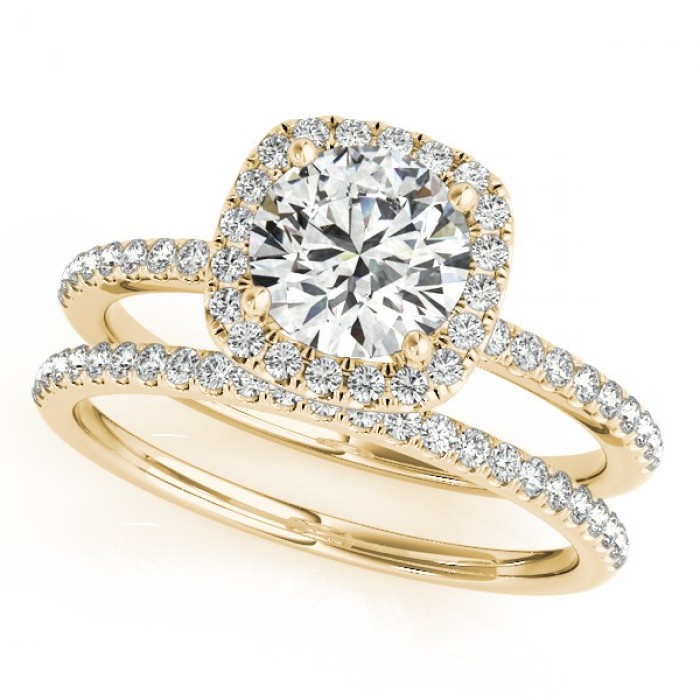 Yellow Gold Bridal Set