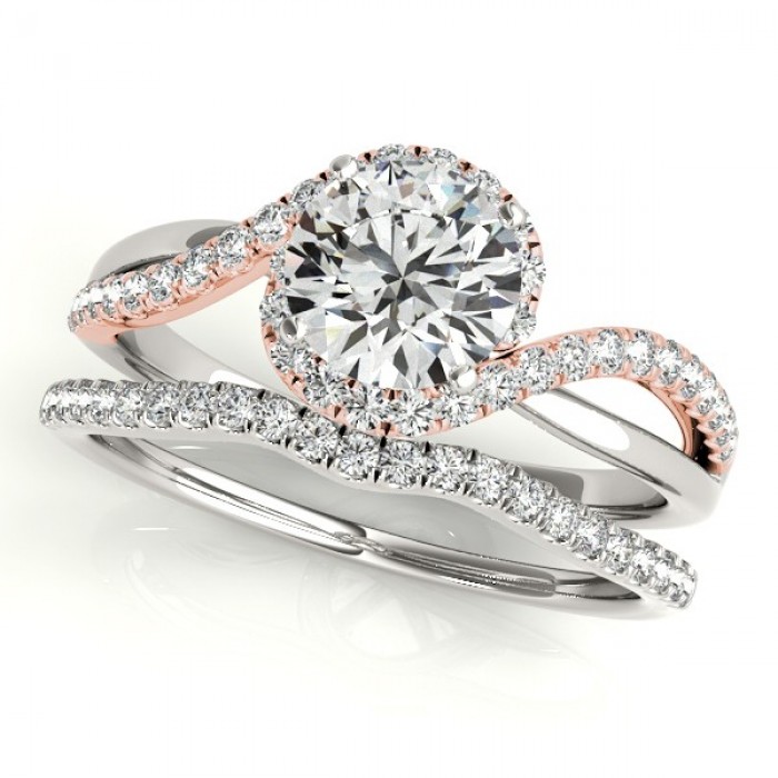 Rose Gold Bridal Set