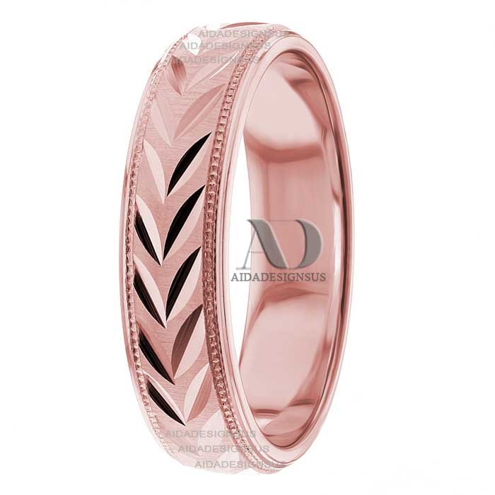 Alberto 5mm Wide Designer Wedding Ring Aidadesignsus