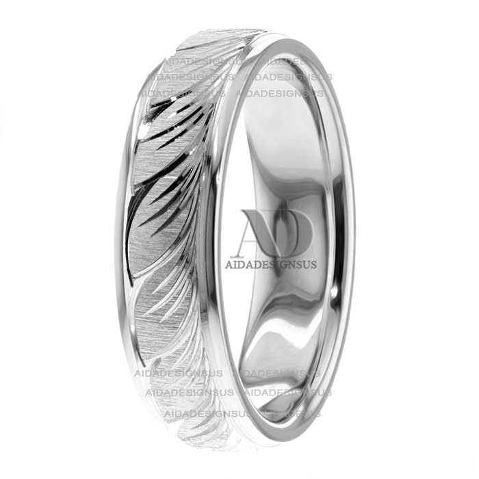 Hand carved wedding best sale rings