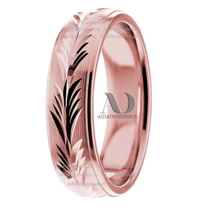 Handcarved Wedding Bands