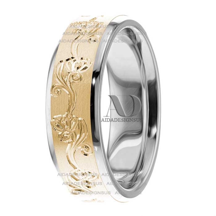 Handcarved Wedding Bands