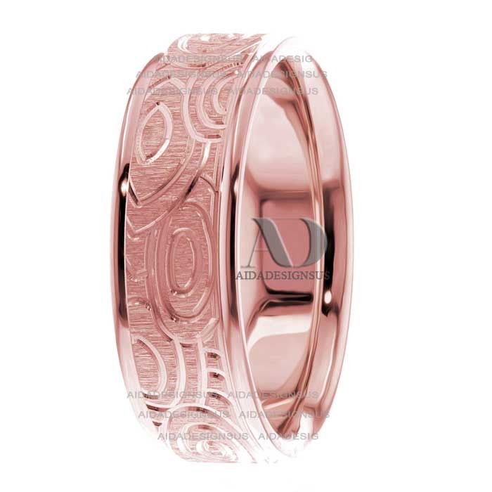 Handcarved Wedding Bands