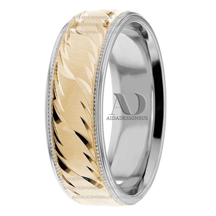 Handcarved Wedding Bands