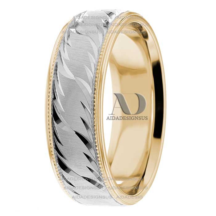 Hand Carved Wedding Rings