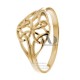 Tyler Trinity Knot Ring 10mm Wide on Top