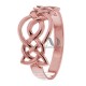 Joy Trinity Knot Ring 10mm Wide on Top
