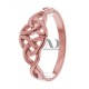 Johnnie Trinity Knot Ring 8.5mm Wide on Top