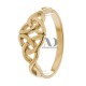 Johnnie Trinity Knot Ring 8.5mm Wide on Top