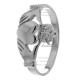 Georgia Claddagh Ring 13mm Wide on Top