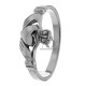 Constance Claddagh Ring 10mm Wide on Top