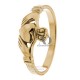 Constance Claddagh Ring 10mm Wide on Top