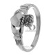Brent Claddagh Ring 10.5mm Wide on Top