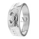 Zachary Diamond Claddagh Wedding Ring 6.00mm