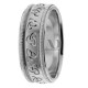 Jackie Celtic Trinity Knot Wedding Bands 8.00mm