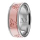 Alvin Celtic Trinity Knot Wedding Band 8.00mm