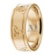 Alvin Celtic Trinity Knot Wedding Band 8.00mm