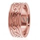 Rosemary Celtic Knot Wedding Rings 9.00mm