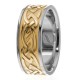 Rosemary Celtic Knot Wedding Rings 9.00mm