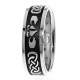 Leroy Celtic Knot Wedding Bands 7.50mm
