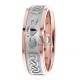 Leroy Celtic Knot Wedding Bands 7.50mm