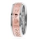 Leroy Celtic Knot Wedding Bands 7.50mm