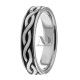 Oscar Celtic Wave Wedding Ring 5.00mm