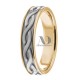 Oscar Celtic Wave Wedding Ring 5.00mm