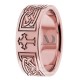 Tonya Celtic Cross Wedding Ring 8.00mm