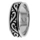Alma Celtic Wave Wedding Band 7.00mm