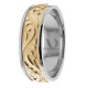 Alma Celtic Wave Wedding Band 7.00mm