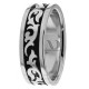 Vernon Celtic Waves Wedding Ring