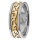 Vernon Celtic Waves Wedding Ring