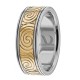 Jim Celtic Waves Wedding Ring 8.00mm
