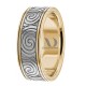 Jim Celtic Waves Wedding Ring 8.00mm