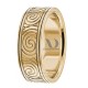 Jim Celtic Waves Wedding Ring 8.00mm