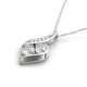 Diamond Two Stone Pendant, Total Diamond Weight 0.25 Ctw.