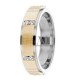 Fern Diamond Wedding Band 5.5mm 0.3 Ctw.