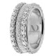 Ingrid Diamond Wedding Band 8mm 1.8 Ctw.