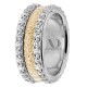 Ingrid Diamond Wedding Band 8mm 1.8 Ctw.