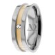 Randal Diamond Wedding Band 6mm 0.04 Ctw.