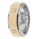 Trent Diamond Wedding Ring 7mm Wide 0.10 Ctw.