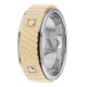 Trent Diamond Wedding Ring 7mm Wide 0.10 Ctw.