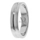 Elijah Diamond Wedding Ring 5mm Wide 0.05 Ctw.