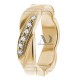 Daphne Diamond Wedding Ring 6mm Wide 0.12 Ctw.