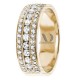 Brendan Diamond Wedding Ring 8mm Wide 1.18 Ctw.