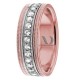 Marisol Diamond Wedding Ring 7mm Wide 1.05 Ctw.