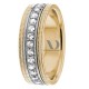 Marisol Diamond Wedding Ring 7mm Wide 1.05 Ctw.